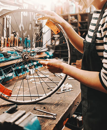 bike repair shop