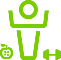  green fire graphic icon