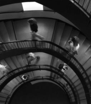 a close up of a train station