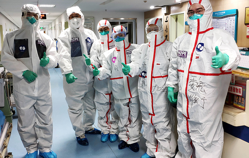 Project HOPE was one of the only international relief organizations on the ground in China throughout the COVID-19 outbreak, delivering over 5 million pieces of PPE.