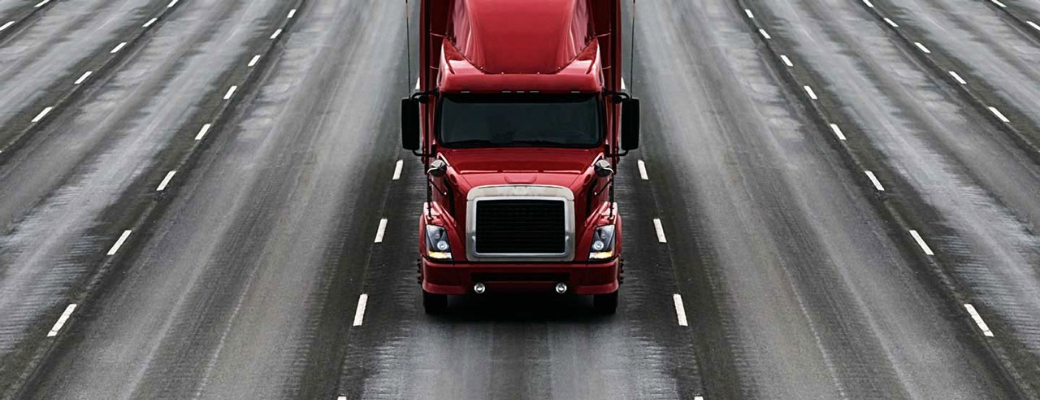 red truck highway