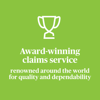 Award-winning claims service