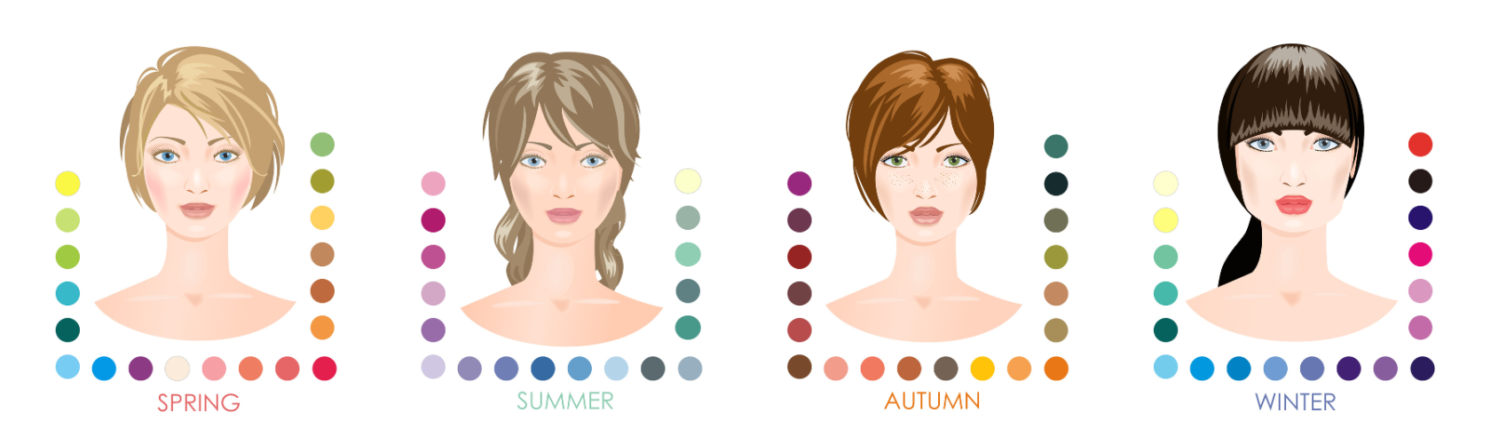 spring, summer, autumn, winter 