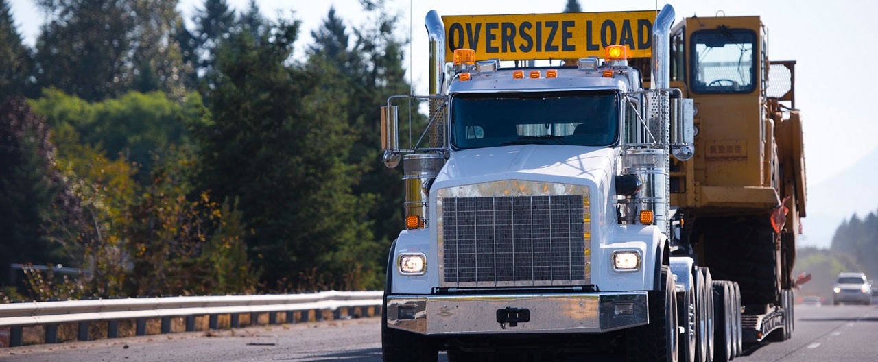 oversized load truck