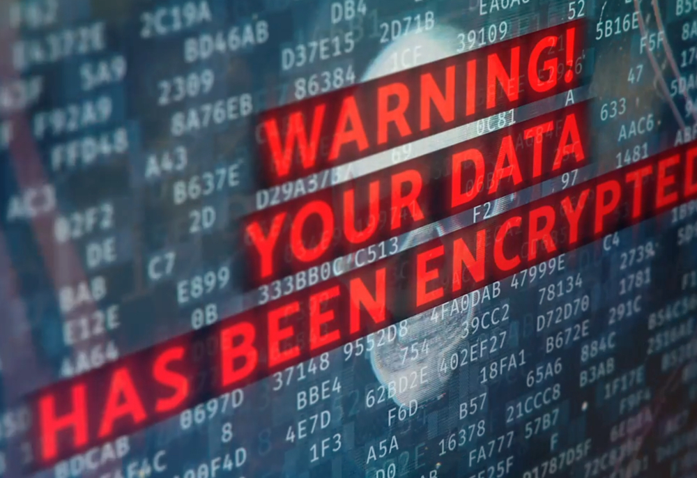 warning your data has been encrypted message