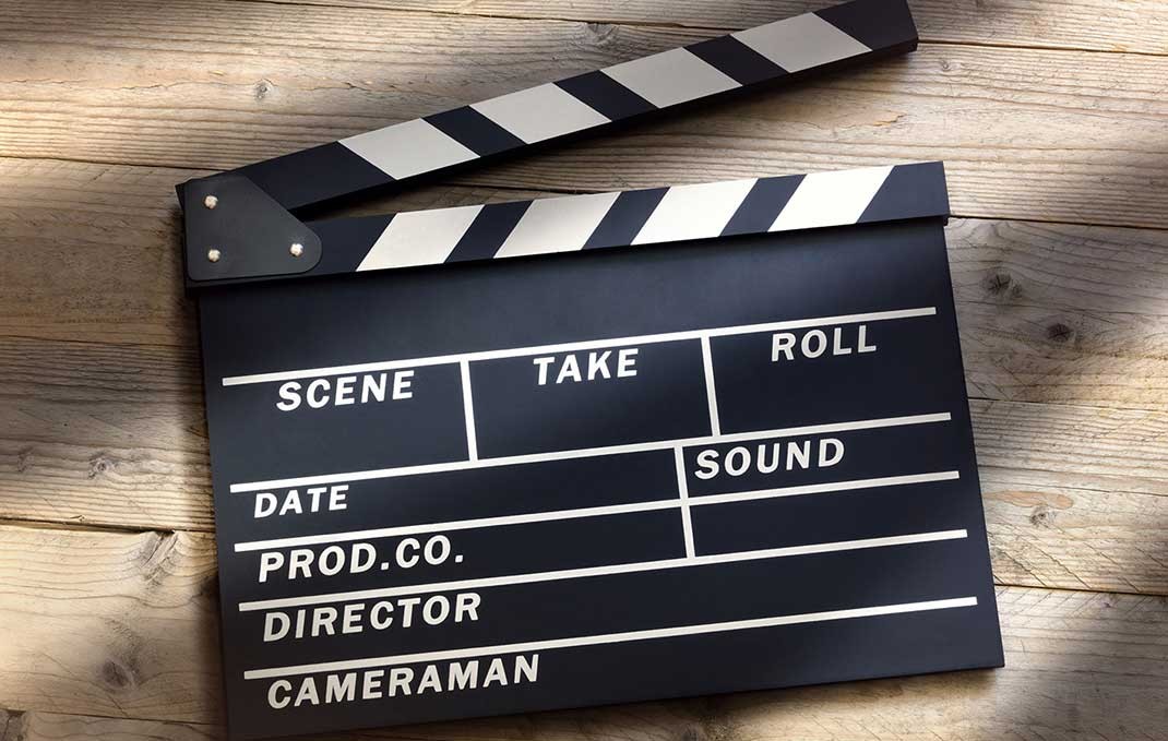 movie clapper board