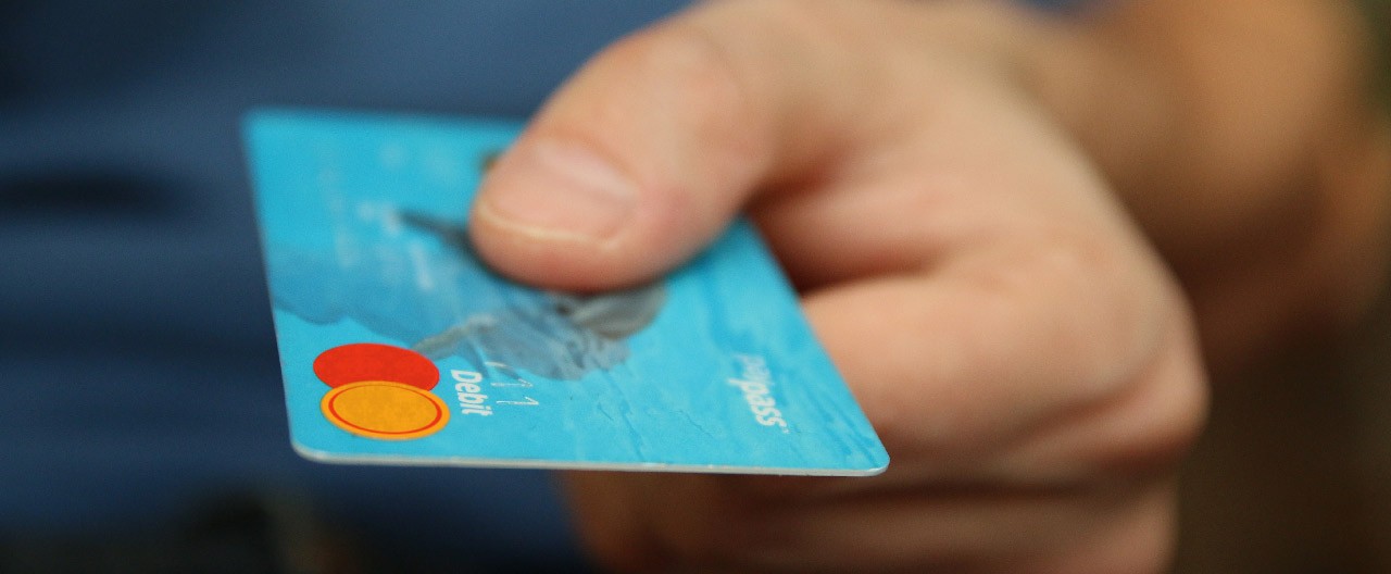 blue debit credit card