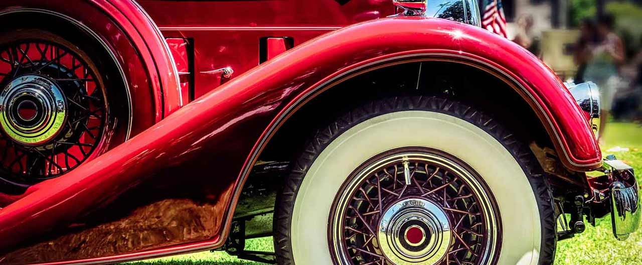 vintage car wheels
